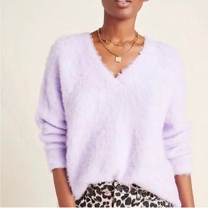 Anthropology Simone fuzzy sweater